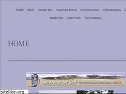 Sites similar to benalexandergolf.com