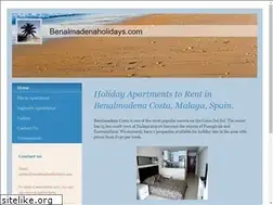 Sites similar to benalmadenaholidays.com