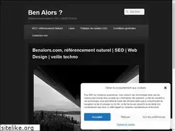 Sites similar to benalors.com