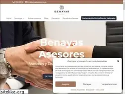 Sites similar to benayasasesores.es