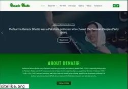 Sites similar to benazirbhutto.com
