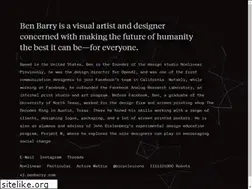 Sites similar to benbarry.com