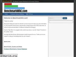 Sites similar to benchmarkwiki.com