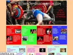 Sites similar to benchpresschampion.com
