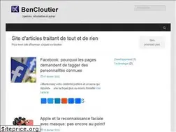 Sites similar to bencloutier.com