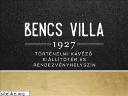 Sites similar to bencsvilla.hu