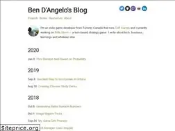 Sites similar to bendangelo.me