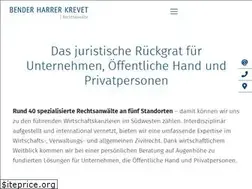 Sites similar to bender-harrer.de