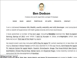 Sites similar to bendodson.com