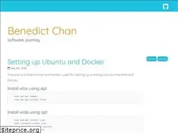 Sites similar to benedict-chan.github.io
