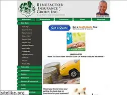 Sites similar to benefactorins.com