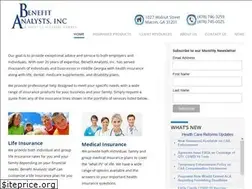 Sites similar to benefit-analysts.com