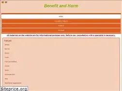 Sites similar to benefitandharm.com