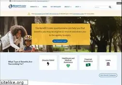 Sites similar to benefits.gov