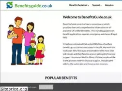 Sites similar to benefitsguide.co.uk
