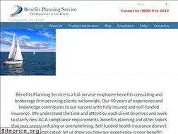 Sites similar to benefitsplanningservice.com