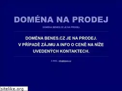 Sites similar to benes.cz