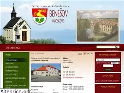 Sites similar to benesov-u-boskovic.cz
