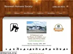 Sites similar to benewahhumanesociety.org