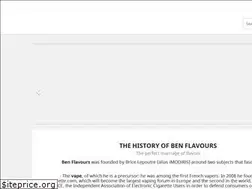 Sites similar to benflavours.com