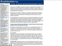 Sites similar to benfotiamine.org