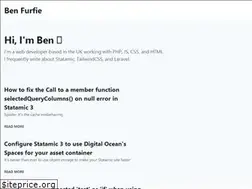 Sites similar to benfurfie.co.uk