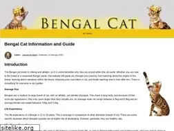 Sites similar to bengalcat.co.uk