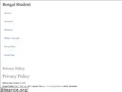 Sites similar to bengalstudent.in