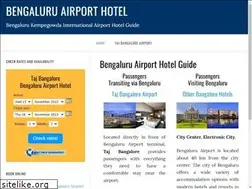 Sites similar to bengaluruairporthotel.com
