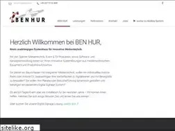 Sites similar to benhur.de