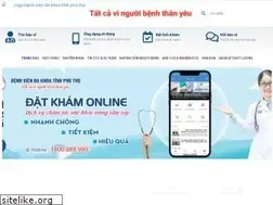 Sites similar to benhviendakhoatinhphutho.vn