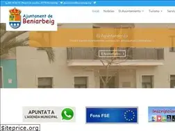 Sites similar to beniarbeig.es