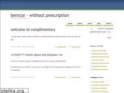 Sites similar to benicarolmesartan.quest