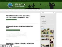 Sites similar to benidormclubdegolf.com