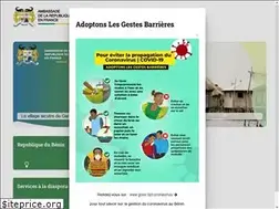 Sites similar to benin-ambassade.fr