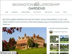 Sites similar to beningtonlordship.co.uk