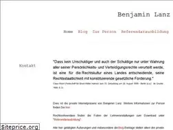 Sites similar to benjamin-lanz.de