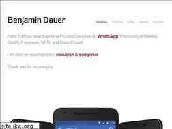 Sites similar to benjamindauer.com
