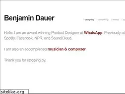 Sites similar to benjamindauer.net