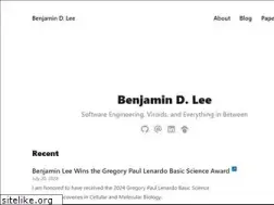 Sites similar to benjamindlee.com