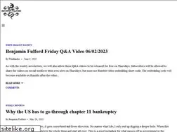 Sites similar to benjaminfulford.net