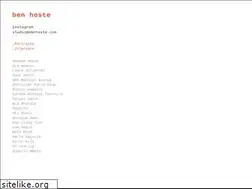 Sites similar to benjaminhoste.com