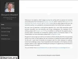 Sites similar to benjaminjameswaddell.com