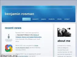 Sites similar to benjaminrosman.com