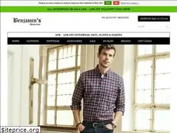 Sites similar to benjaminsmenswear.ca