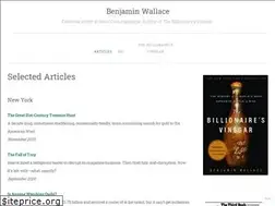Sites similar to benjaminwallace.net