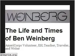 Sites similar to benjweinberg.com