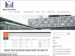 Sites similar to benjyfoxrosen.com