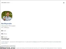 Sites similar to benmayersohn.com