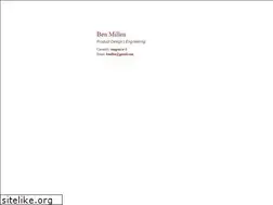 Sites similar to benmillen.com